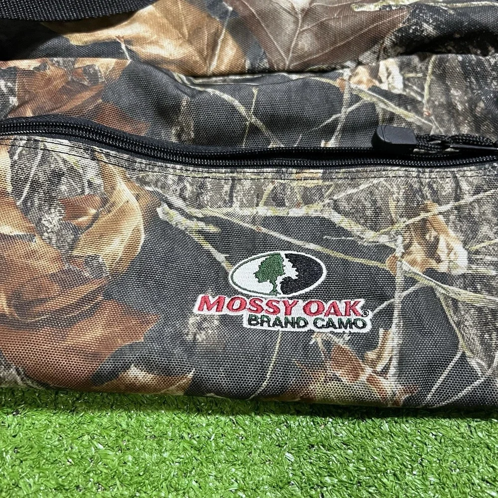 Vintage‎ Y2K Mossy Oak Break Up Duffle Bag XXL HUGE rucksack Backpack 46X25